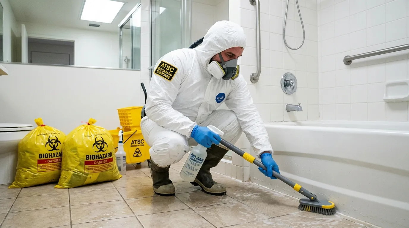 Decontamination equipment deployed for Blood Cleanup in Frisco